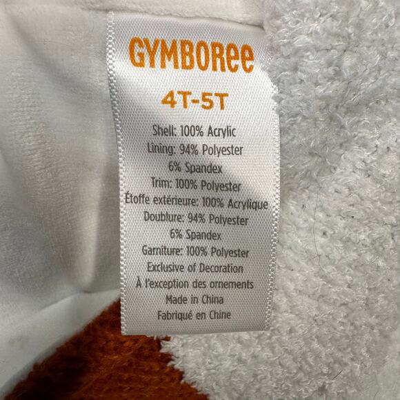 Gymboree Harvest Boys Hat Winter Fall Fox Toddler Size 4T-5T - Picture 4 of 6